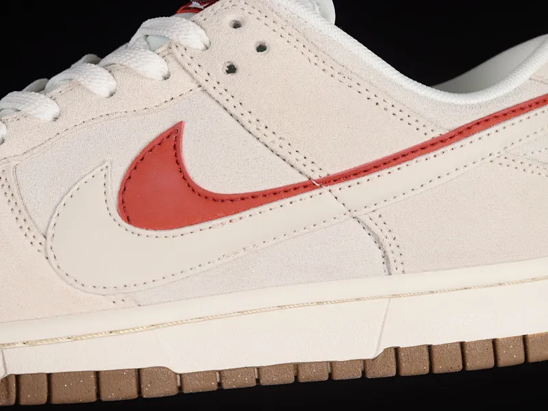 All categories Nk SB Dunk series Nk SB Dunk Low low-top sneakers F version Nk SB Dunk Low "85" gray and red double hook SB low-top sports and leisure sneakers DO9457-100